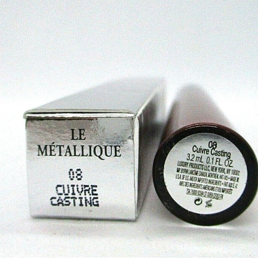 Lancome L'Absolu Lacquer Buildable Shine & Color Lip Color #08 Cuivre Casting